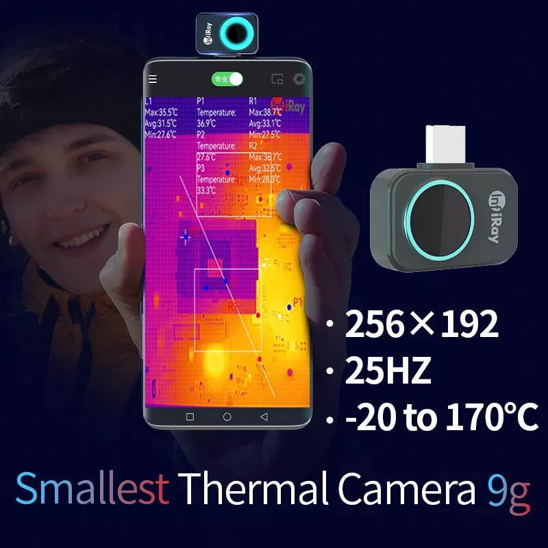 Infiray กล้องตรวจจับความร้อนระ - Nf 521 Thermal Imaging Camera บทวิจารณ์และราคา