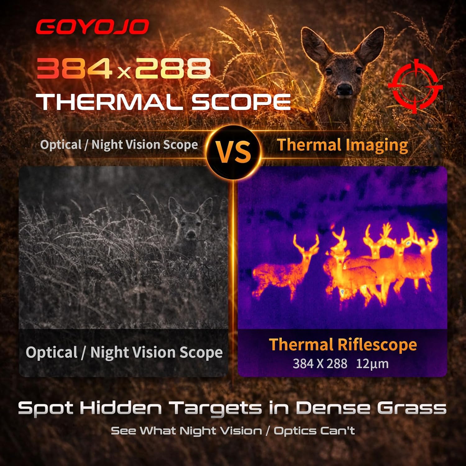 กล้องส่องทางไกลแบบใช้ความร้อน  - Hunting Thermal Imaging Scope บทวิจารณ์และราคา